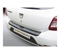 RGM Protector del Parachoques Trasero ABS Compatible con Dacia Sandero Stepway 2012-2020 'Ribbed' Negro