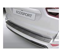 RGM Protector del Parachoques Trasero ABS Compatible con Ford Ecosport Facelift 2018- Negro 'Ribbed'