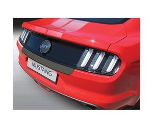 RGM Protector del Parachoques Trasero ABS Compatible con Ford Mustang 2015- 'Small' Negro