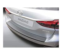 RGM Protector del Parachoques Trasero ABS Compatible con Mazda 6 Sportbreak 2013- Negro