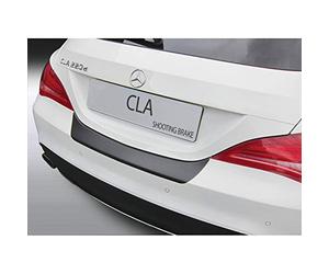 RGM Protector del Parachoques Trasero ABS Compatible con Mercedes CLA Shooting Brake Sport/250 AMG Line 2015-2018 Negro