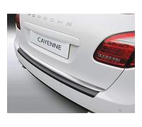 RGM Protector del Parachoques Trasero ABS Compatible con Porsche Cayenne 2010-2014 'Ribbed' Negro