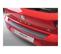 RGM Protector del Parachoques Trasero ABS Compatible con Seat Ibiza 6F 5-Puertas SE/FR 2017- Negro