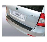 RGM Protector del Parachoques Trasero ABS Compatible con Skoda Octavia Kombi 2009-2013 Negro