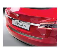 RGM Protector del Parachoques Trasero ABS Compatible con Tesla Model S 2012- Negro