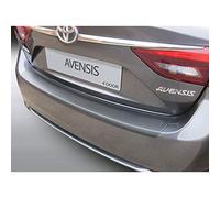 RGM Protector del Parachoques Trasero ABS Compatible con Toyota Avensis 4-Puertas 2015-2019 Negro