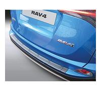 RGM Protector del Parachoques Trasero ABS Compatible con Toyota RAV-4 2016-2018 Negro