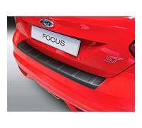 RGM Protector del Parachoques Trasero ABS Compatible con Toyota Yaris 3/5 Puertas 9/2011-8/2014 'Ribbed' Negro