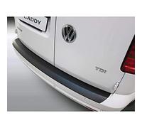 RGM Protector del Parachoques Trasero ABS Compatible con Volkswagen Caddy/Maxi 2015-2020 Negro