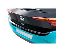 RGM Protector del Parachoques Trasero Coche ABS Compatible con Volkswagen Caddy II 2004-2015 (para Parachoques Pintados) Negro Brillante