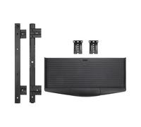 RGOEMHJ Bandeja for Teclado y ratón Debajo del Escritorio, Soporte ergonómico Ajustable for Ordenador con bolígrafo Giratorio Integrado Adecuado para Uso en oficinas