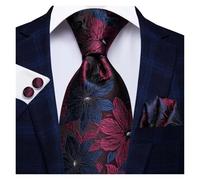 RGOEMHJ Corbata de seda negra lisa 8,5 cm for hombre, corbata cuello, formal lujo for boda Para bodas y eventos formales(3125)