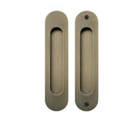 RGOEMHJ Manija De Puerta Plegable Empuje Y Tracción, Movimiento, Pestillo Armario Cajón Americano Invisible Doble Cara Empotrado for Cocina para puertas