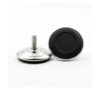 RGOEMHJ Patas Ajustables de Acero Inoxidable for Muebles, nivelador Fijo Antideslizante, Accesorios universales for el hogar, 4 Uds Adecuado para Muebles y mesas(M10)