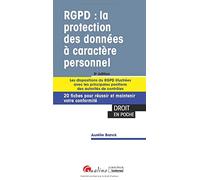 RGPD : la protection des données à caractère personnel: 20 fiches pour réussir et maintenir votre conformité