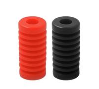 rgrfgQWDS Para Yamaha MT03 MT10 MT07 MT09 Tracer 900/9/GT 700/7 XSR Gear Shift Lever Foot Pad Pedal Foot Pegs Pad Almohadillas de goma (2 unidades negras)
