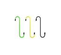 rgrfgQWDS S-Shaped Brake Caliper Hanger Hook Disc Service Auto Suspension Repair Tool (1PCS-Green)