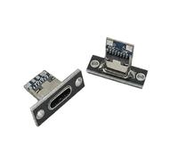 rgrfgQWDS USB 3.1 Type-C hembra Jack 2/4 Pin Data/Charge Fix Plate 1-20pcs