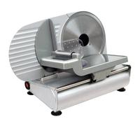 RGV AUSONIA 220 Eléctrico 130W Aluminio Plata rebanadora - Cortafiambres (Aluminio, Plata, 260 mm, 400 mm, 300 mm, 6,5 kg)