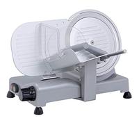 RGV LUSSO 25 GL Eléctrico 140W Aluminio Plata rebanadora - Cortafiambres (Aluminio, Plata, 14 kg, 363 x 480 x 365 mm, 480 x 530 x 390 mm)