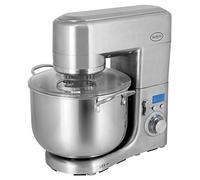 RGV Pastaprof PL10S amasadora planetaria, capacidad 10 l, doble gancho, 1500 W, 6 velocidades, color plateado, W