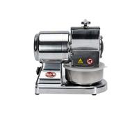 RGV Rallador eléctrico Maxi Essential, fabricado en Italia, rodillo profesional de acero inoxidable extraíble y apto para lavavajillas, plateado, 450 W