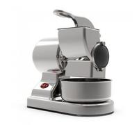 Rgv Robusta Silver Rallador Eléctrico 450W Con Rodillo De Acero Inoxidable