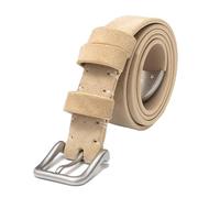 RGWYGCG Cinturón de gamuza marrón para mujer con hebilla plateada, elegantes cinturones de cuero fino de lujo para mujer, jeans, vestido, suéter, abrigo, Beige, 100CM/39.4''