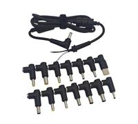 RGYBAO 15 piezas de 5,5 x 2,5 mm hembra a 7,4 x 0,6 7,9 x 0,9 6,3 x 3,0 6,0 x 1,4 6,0 x 0,6 5,5 x 2,1 5,5 x 1,7, adaptador de fuente de alimentación para laptop, cable de carga para juegos
