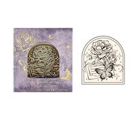 RGYBAO Abrazadera de papel vintage de metal para álbumes de recortes, clip decorativo para diario, álbum de fotos, manualidades