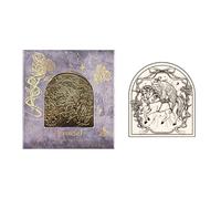 RGYBAO Abrazadera de papel vintage de metal para álbumes de recortes, clip decorativo para diario, álbum de fotos, manualidades