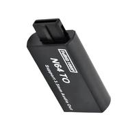 RGYBAO Adaptador convertidor N64 a HDTV para N64 Game Video 3.5 mm salida 1080P Monitor Gaming Console Accesorios