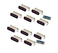 RGYBAO Adaptador convertidor USB a tipo C de 5 pines, fácil instalación para conexión de dispositivos, componente electrónico, conector tipo C portátil