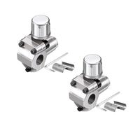 RGYBAO Adaptador de perforación para refrigerador, adaptador de perforación con llave de metal para aire acondicionado, herramienta de mano