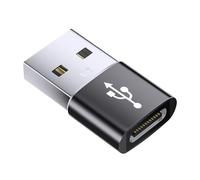 RGYBAO Adaptador USB C a USB portátil para acceso rápido a unidades intermitentes, periféricos, transmisión de datos de velocidad, adaptador de fuente de alimentación