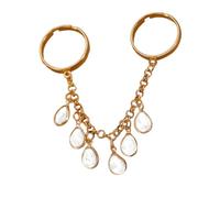 RGYBAO Anillos abiertos con flecos geométricos, joyería de mano, textura de aleación de dedos, adecuados para entusiastas de la moda, presentes, flecos geométricos, citas, apertura de dedo ajustable