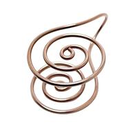 RGYBAO Anillos artísticos abiertos con espirales y palmas ajustables, accesorio de joyería de mano para positivos, aro de recuperación espiritual, One Size, como se describe