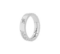 RGYBAO Anillos artísticos minimalistas de cobre con diseños únicos de textura estrellada, elegantes y elegantes para mujeres a la moda