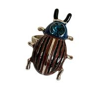 RGYBAO Anillos de cóctel coloridos con temática exagerada, accesorios de moda de gran tamaño para fiestas y uso diario, joyería con forma exagerada, One Size, como se describe, como se describe