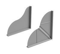 RGYBAO Barrera de agua impermeable para bañeras, separador seco y húmedo para baño