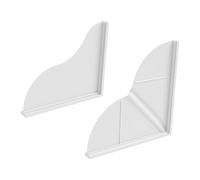 RGYBAO Barrera de agua impermeable para bañeras, separador seco y húmedo para baño