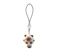 RGYBAO Bonito accesorio de teléfono con diseño de gato de dibujos animados 3D, accesorio elegante para un toque de ternura, 2.1x2.7cm, Resina, No es una piedra preciosa