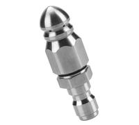 RGYBAO Boquilla de limpieza de drenaje giratoria de alta presión, boquilla de chorro de alcantarillado, conexión rápida, herramienta de descalcificación de tuberías de aleación