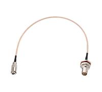 RGYBAO Cable adaptador DIN 1.0/2.3 macho a hembra de 75 ohmios RG179 para equipos de transmisión, cable convertidor profesional