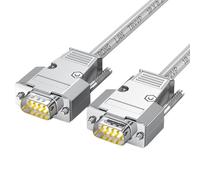 RGYBAO Cable RS232 de 9 pines macho a hembra, convertidor recto industrial simple para aplicación de cableado dinámico, automatización industrial
