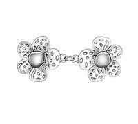 RGYBAO Clip de cadena elástico para suéter vintage, joyería para reuniones de negocios, joyería de aleación con textura para ropa para mujeres de moda, 6*2.8cm, Metal, No es una piedra preciosa