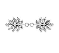 RGYBAO Clip de cadena elástico para suéter vintage, joyería para reuniones de negocios, joyería de aleación con textura para ropa para mujeres de moda, 8.5*2.2cm, aleación, No es una piedra preciosa