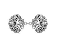 RGYBAO Clip de cadena elástico para suéter vintage, joyería para reuniones de negocios, joyería de aleación con textura para ropa para mujeres de moda, 5.8*2.8cm, aleación, No es una piedra preciosa