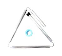 RGYBAO Componente de repuesto de metal de 4 secciones con cubierta brillante para calentador de agua y resistencia al desgaste