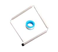 RGYBAO Componente de repuesto de metal de 4 secciones con cubierta brillante para calentador de agua y resistencia al desgaste